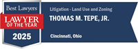 2025 Best Lawyers Tom Tepe